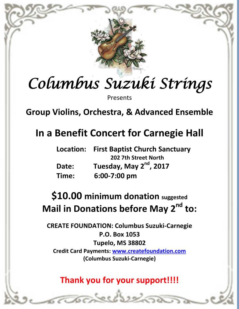 Columbus Suzuki Strings Benefit Concert 5
